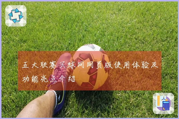 五大联赛买球网网页版使用体验及功能亮点介绍