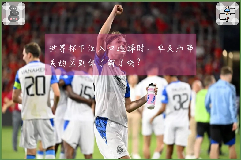 世界杯下注入口选择时，单关和串关的区别你了解了吗？