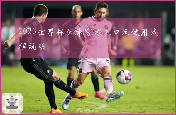 2023世界杯买球官方入口及使用流程说明